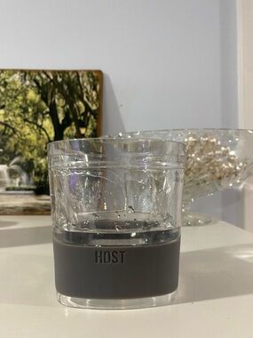 HOST Freeze Cooling Cup (1) for Whiskey Bourbon Scotch Plastic Freezer Gel 🥃